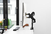 HyperWork P1 Dual Vertical Monitor Stand | DPA01