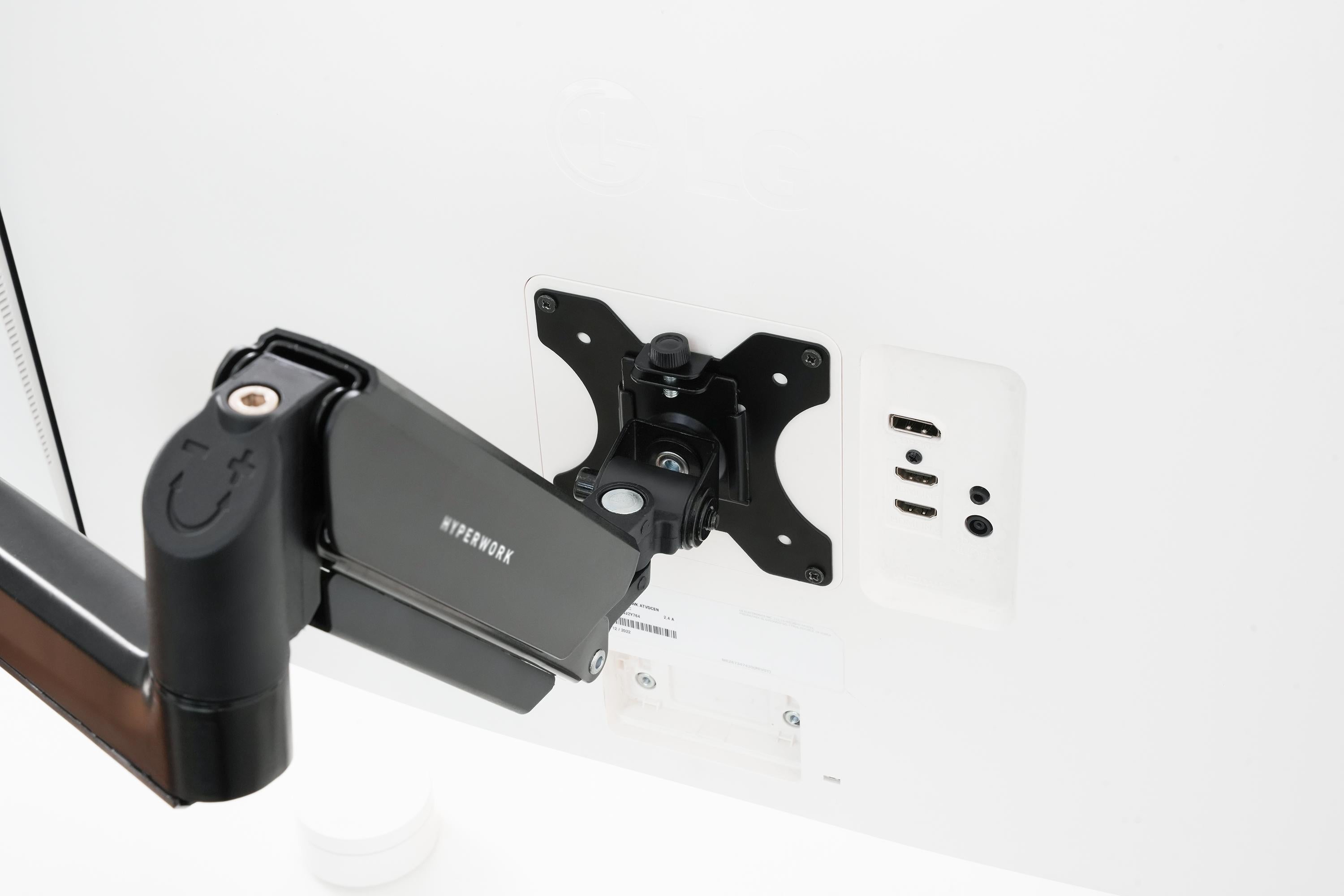 HyperWork P1 Dual Vertical Monitor Stand | DPA01