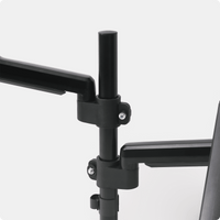 HyperWork P1 Dual Vertical Monitor Stand | DPA01