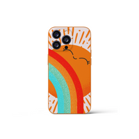 Summer Vibe Rainbow Sun Case