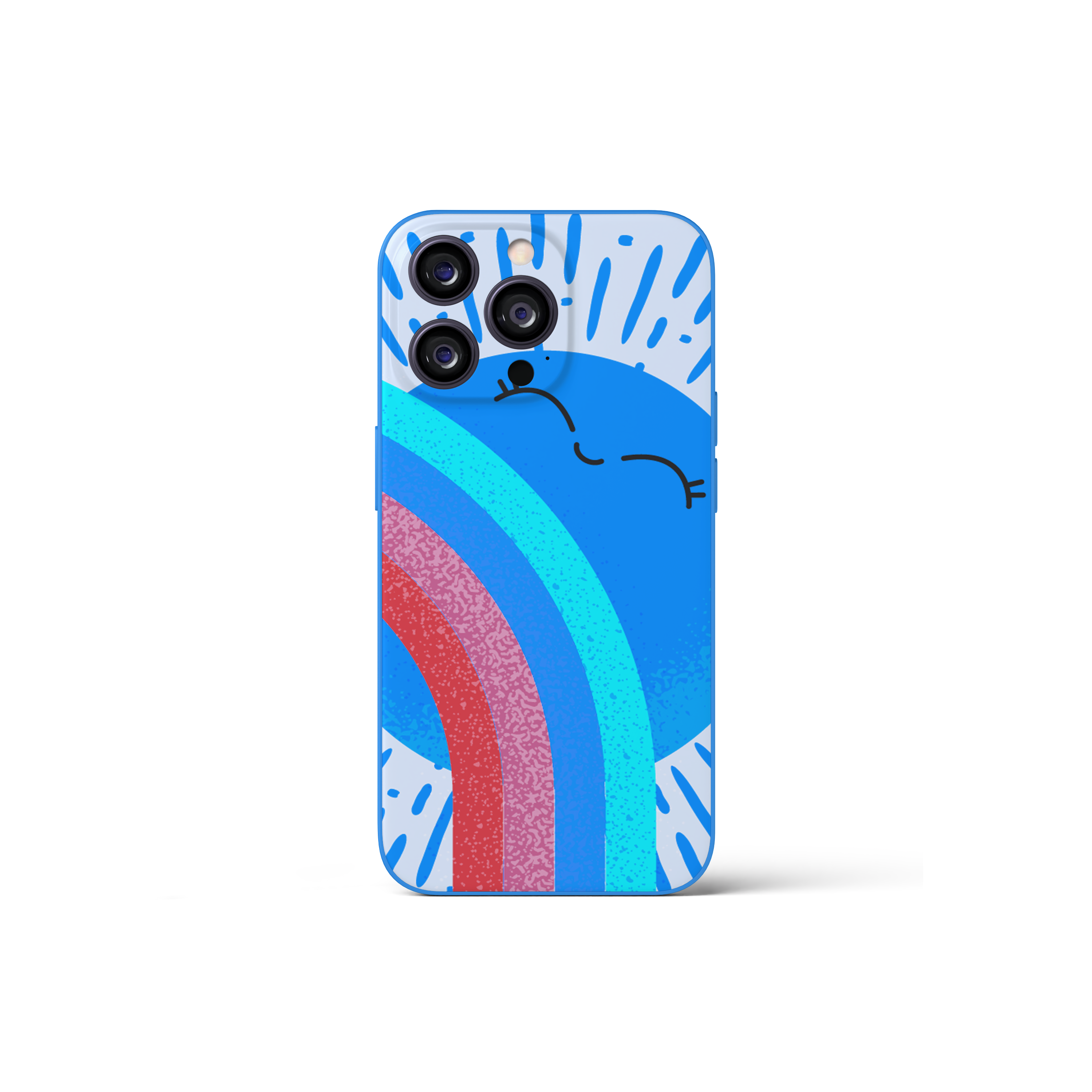Summer Vibe Rainbow Sun Case