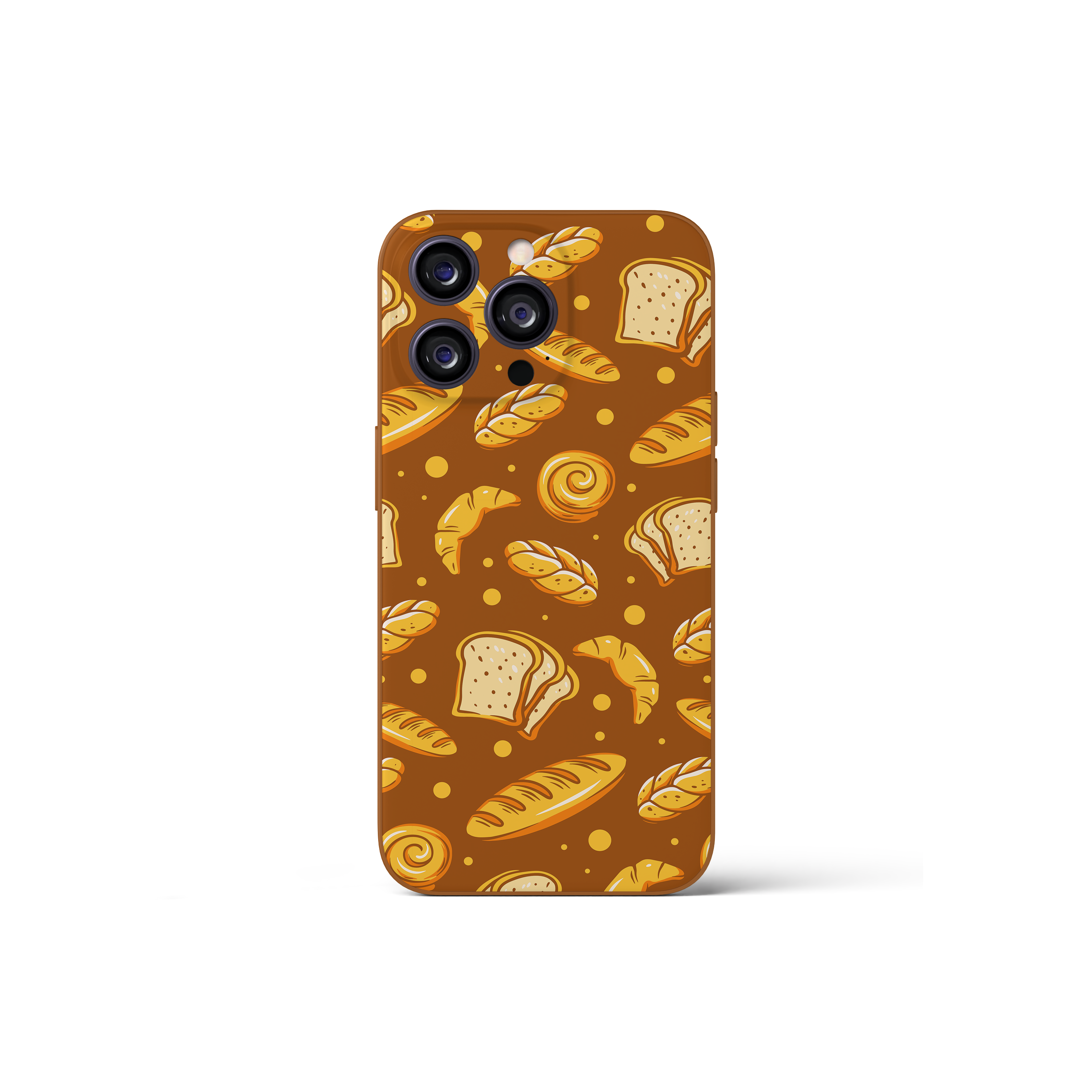 French Aesthetic Baguette Pattern Case