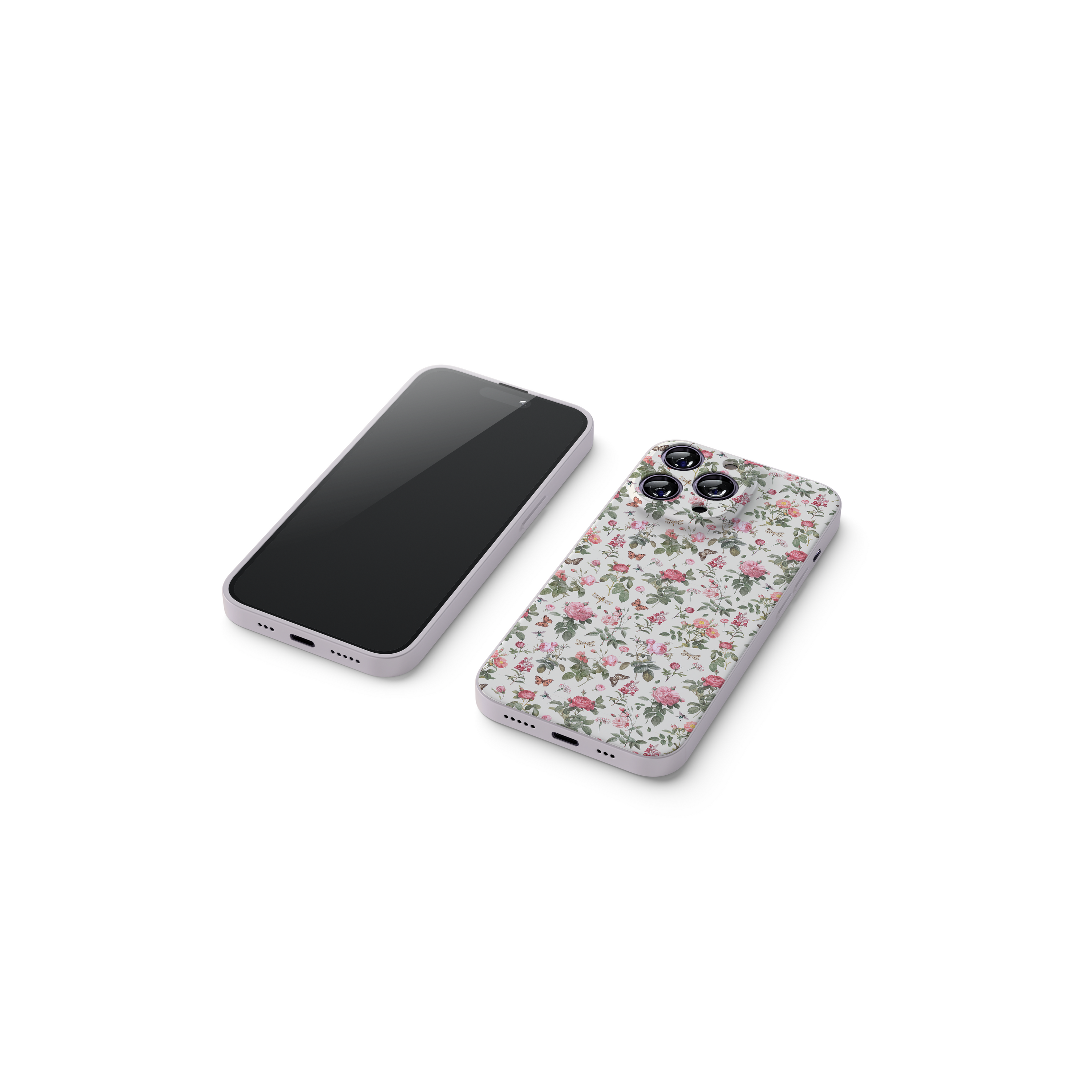 Summer Vibe Rose Pattern Case