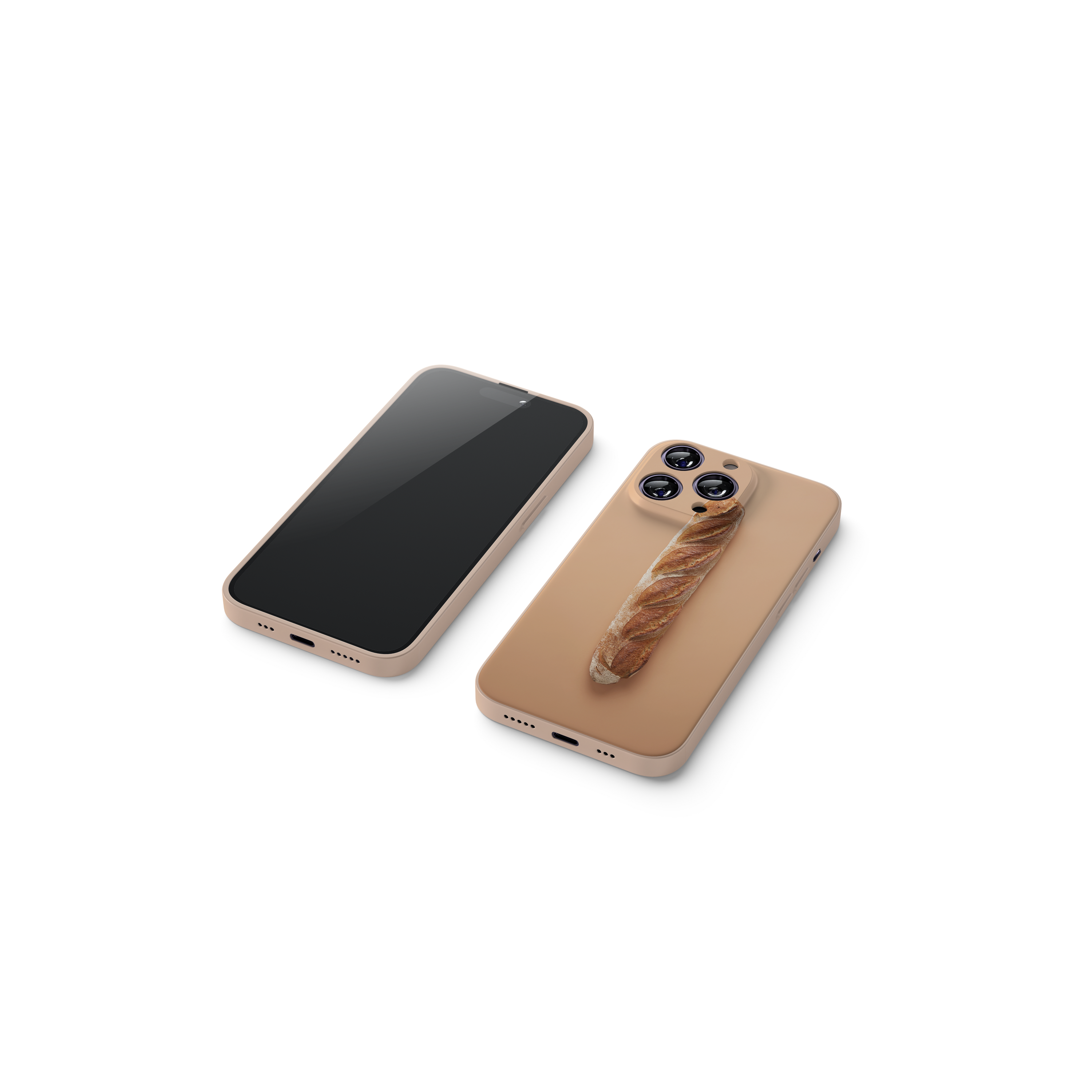 French Aesthetic Baguette Case