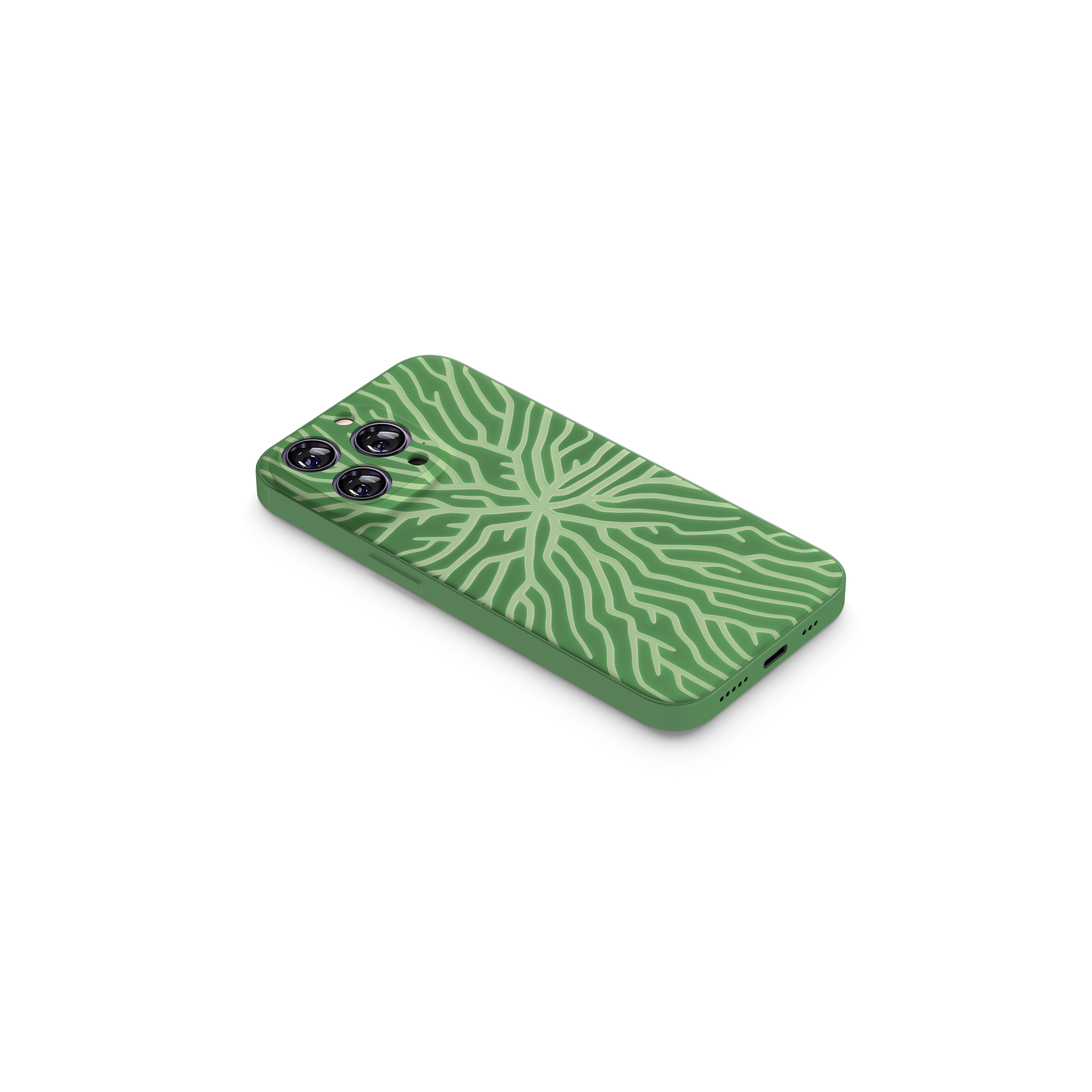 Summer Vibe Plant Pattern Case