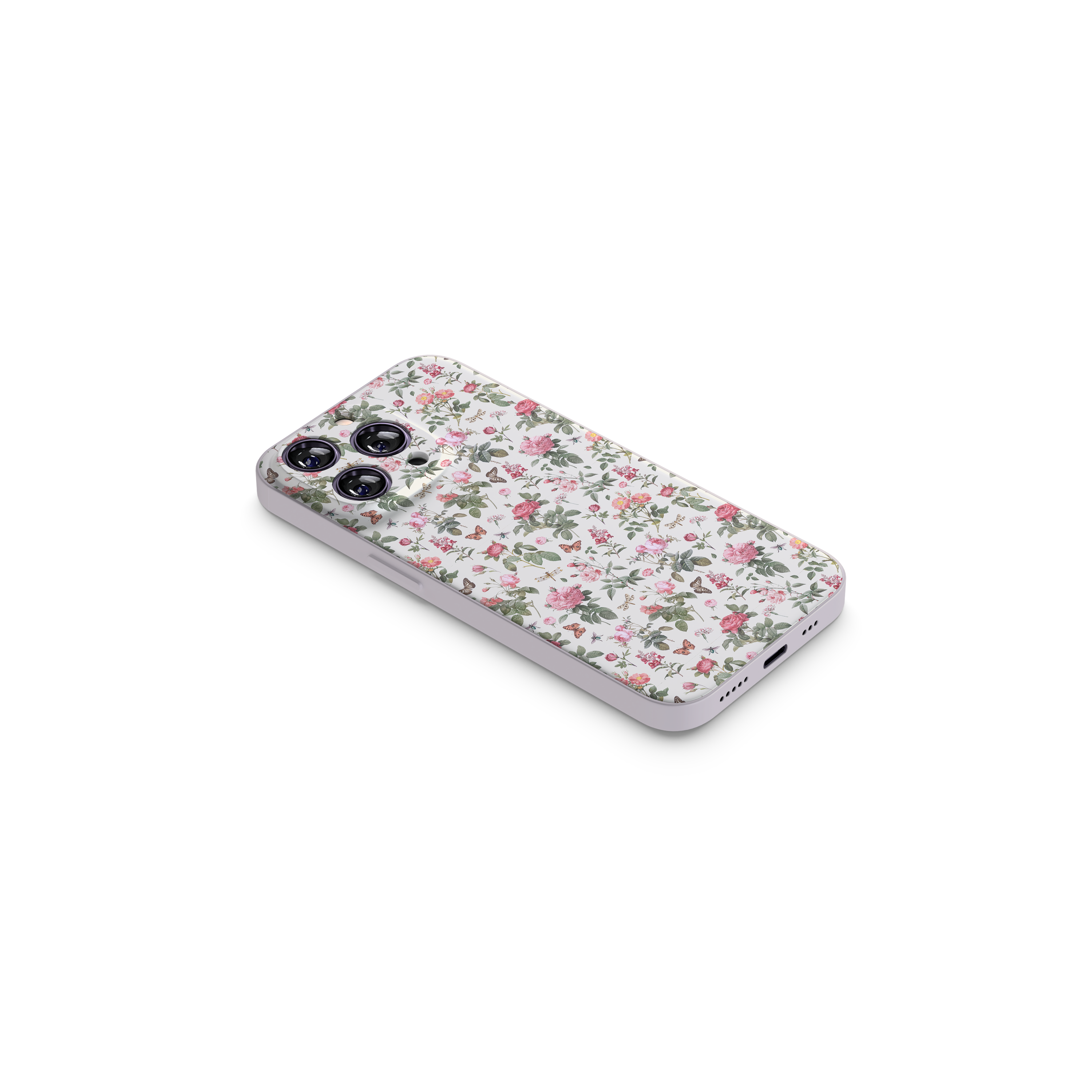 Summer Vibe Rose Pattern Case