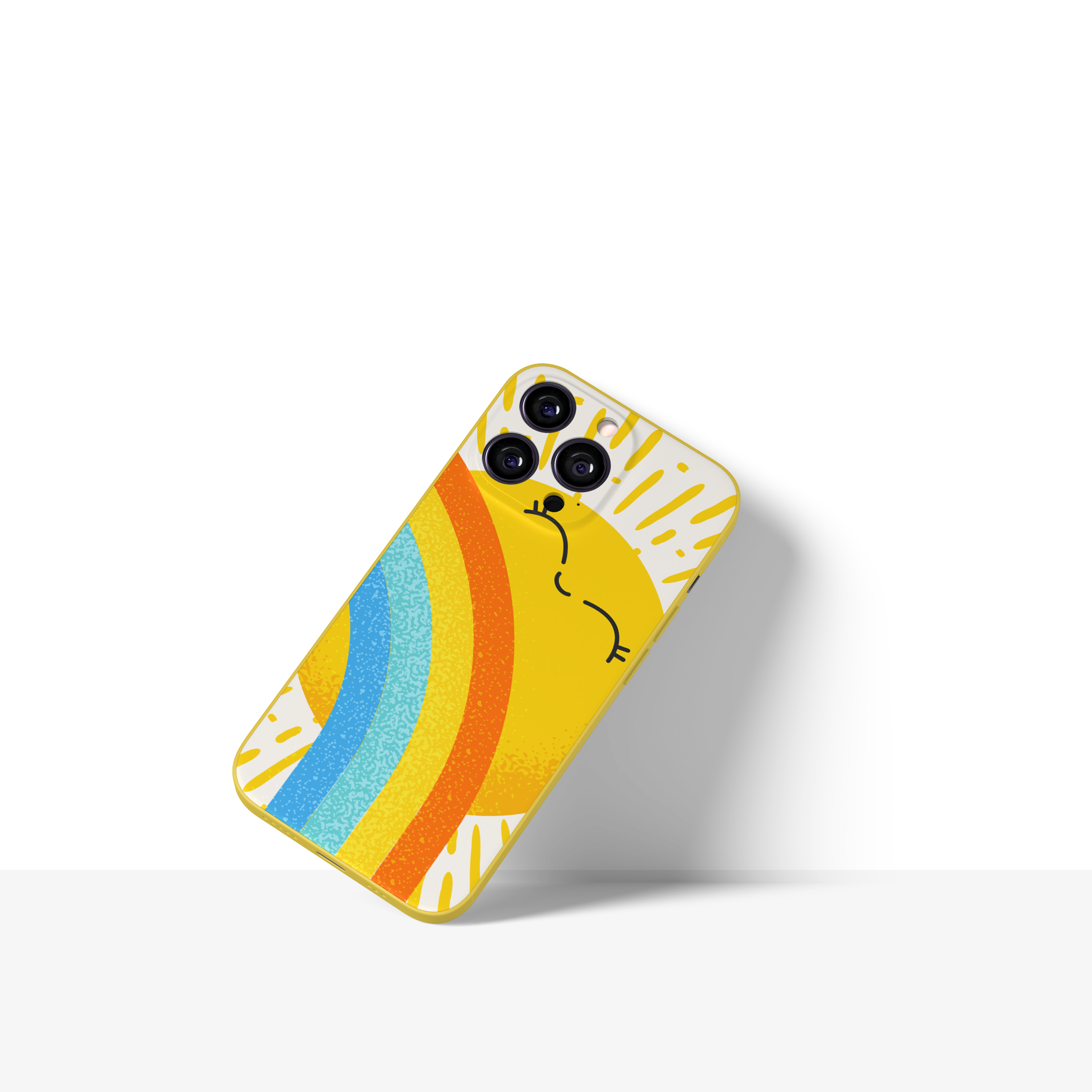 Summer Vibe Rainbow Sun Case