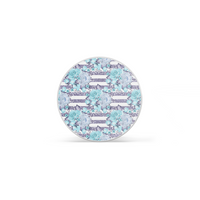 French Aesthetic Flower Stripe Grip