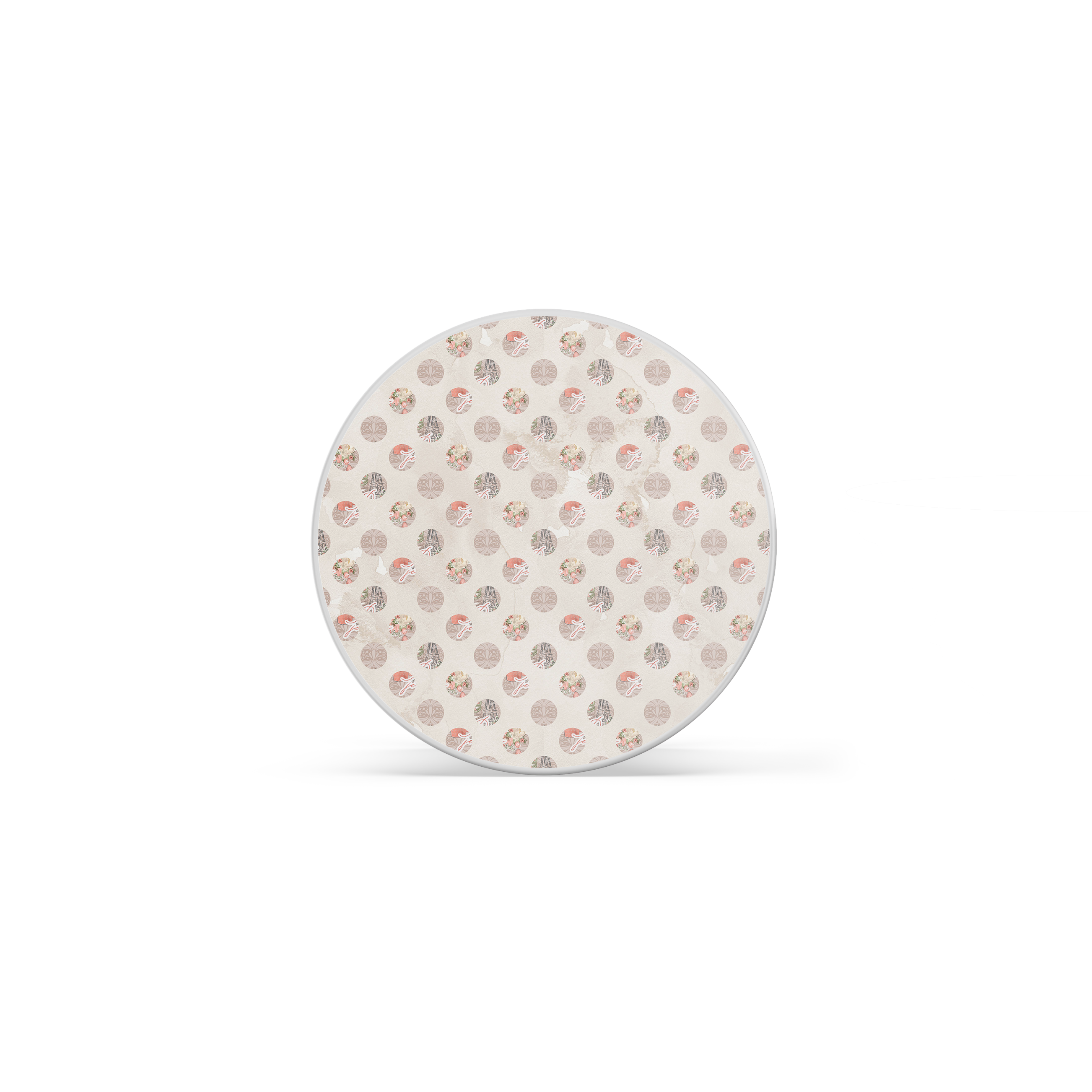 French Aesthetic Dot Pattern Grip