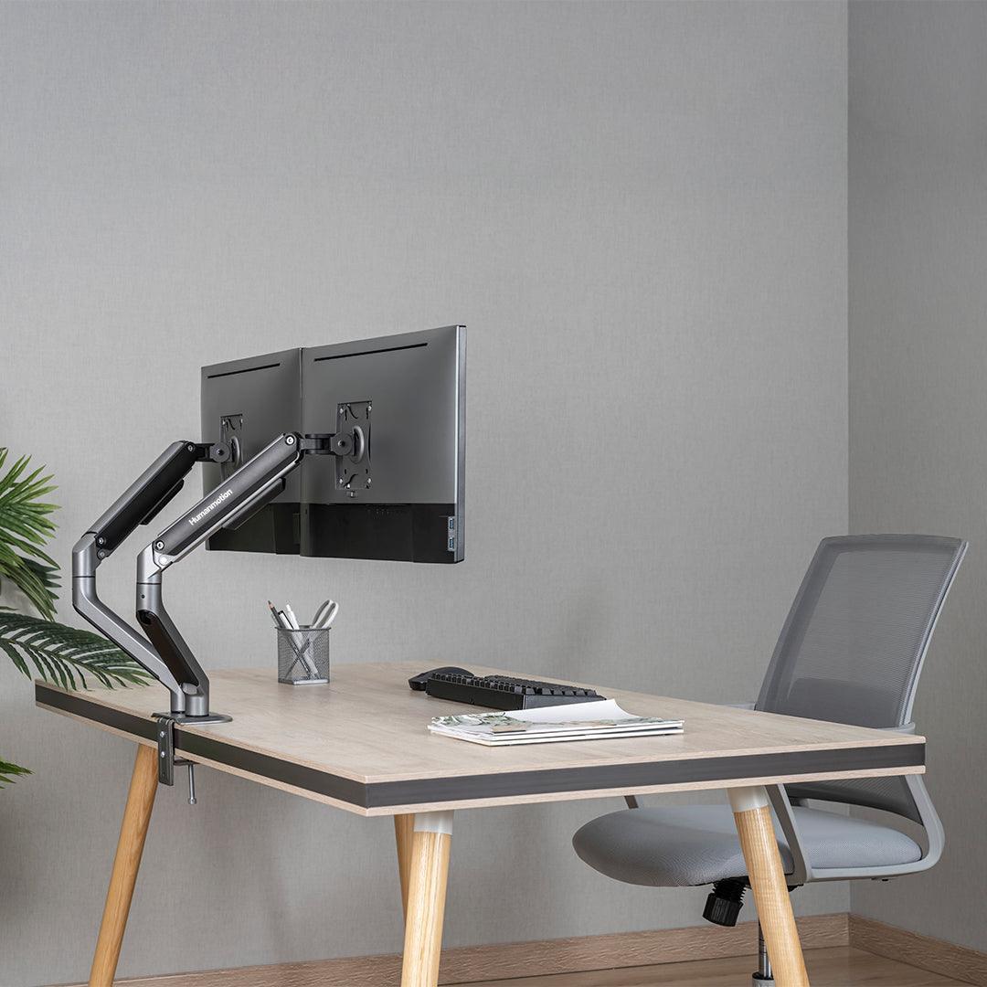 Humanmotion T6 Pro Dual Monitor Arm