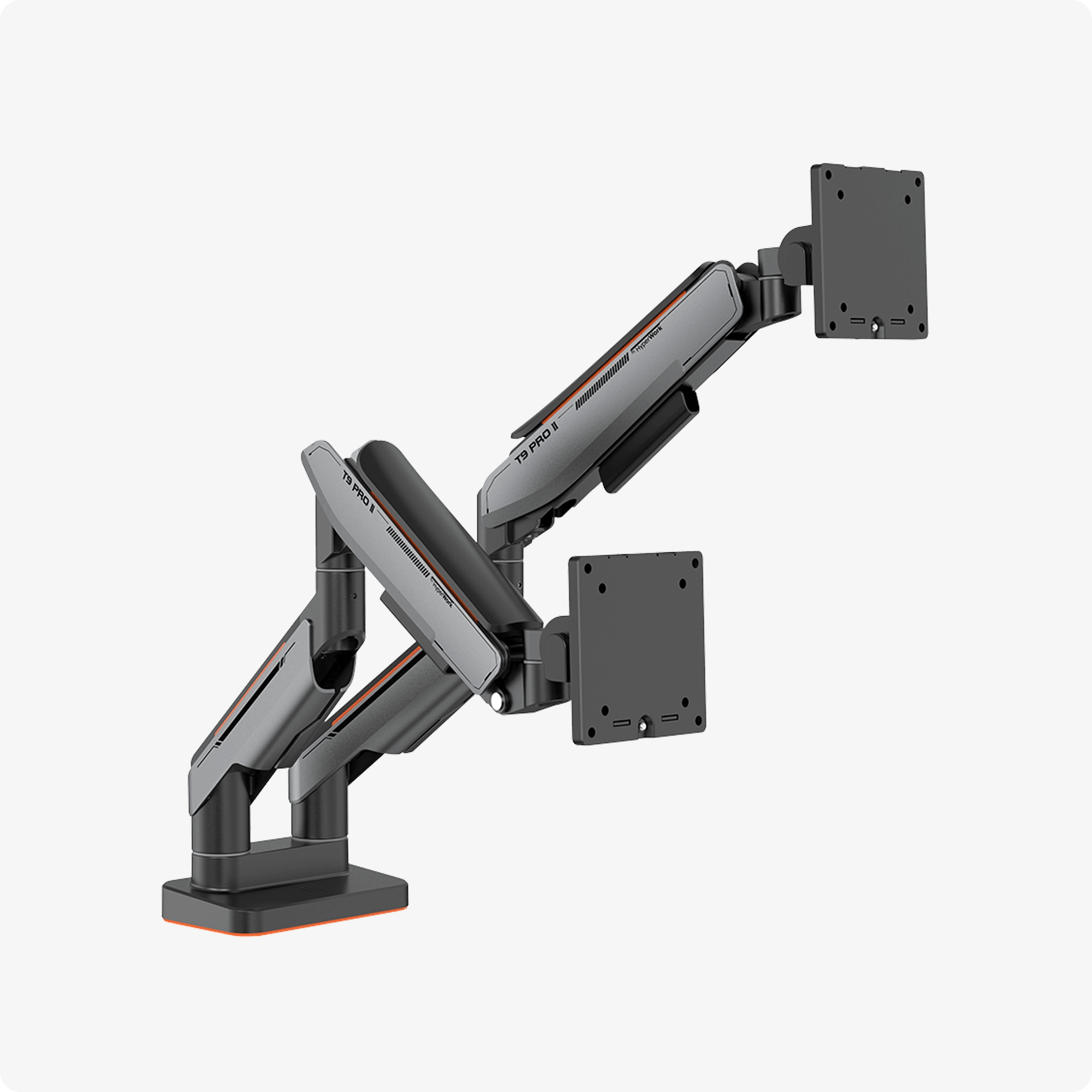 Humanmotion T9 Pro II Dual Monitor Arm