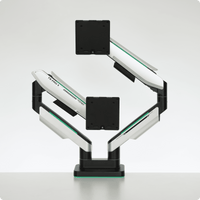 Humanmotion T9 Pro II Dual Monitor Arm