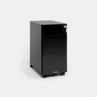 HyperWork Ivy Slim Mobile Steel Cabinet | MC02