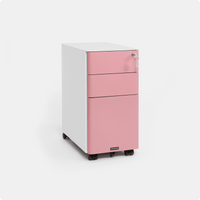 HyperWork Ivy Slim Mobile Steel Cabinet | MC02