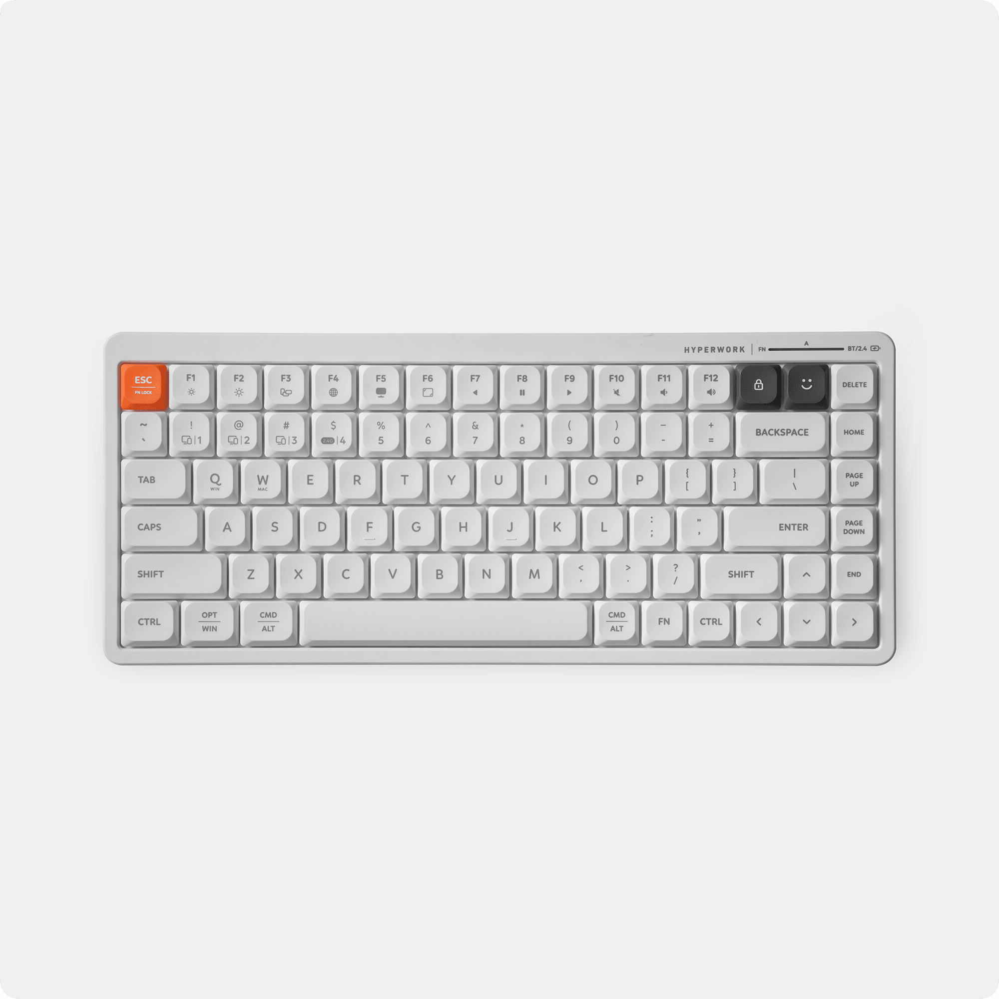 HyperWork SilentKey Mini Wireless Keyboard | TS01M