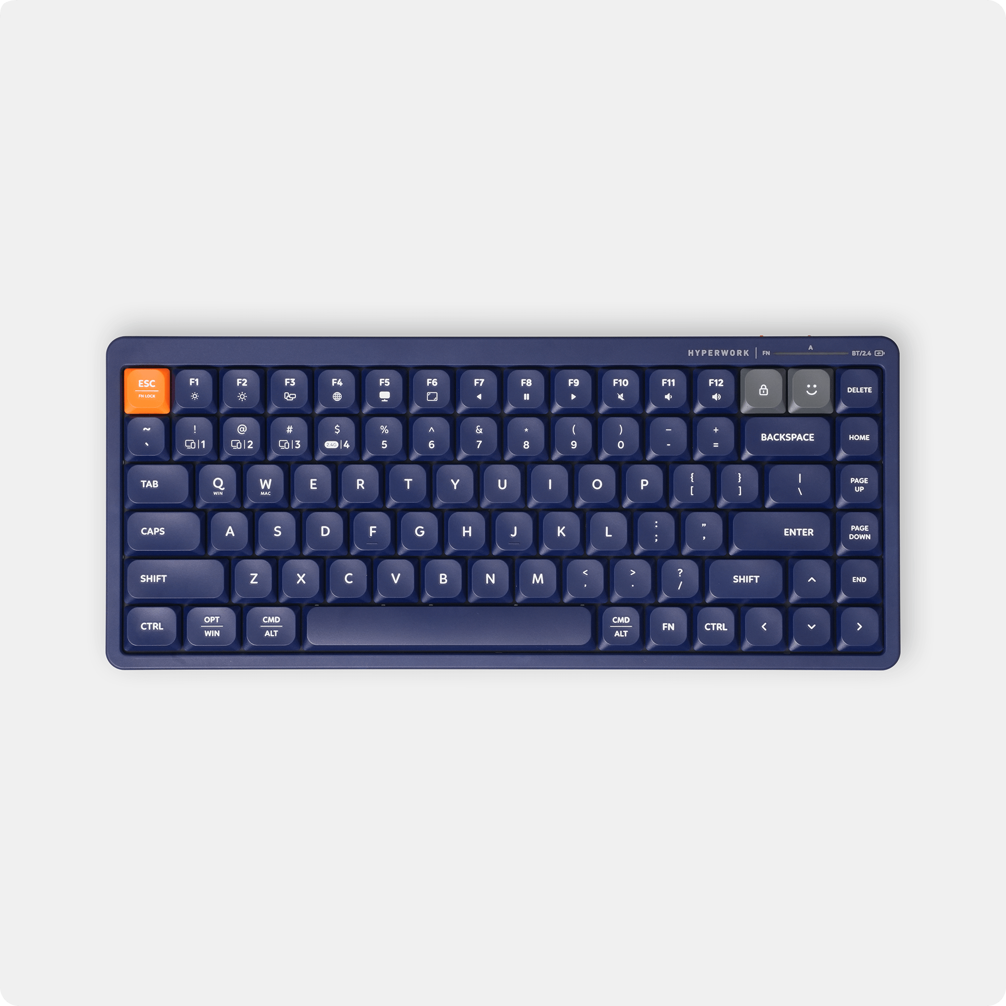 HyperWork SilentKey Mini Wireless Keyboard | TS01M