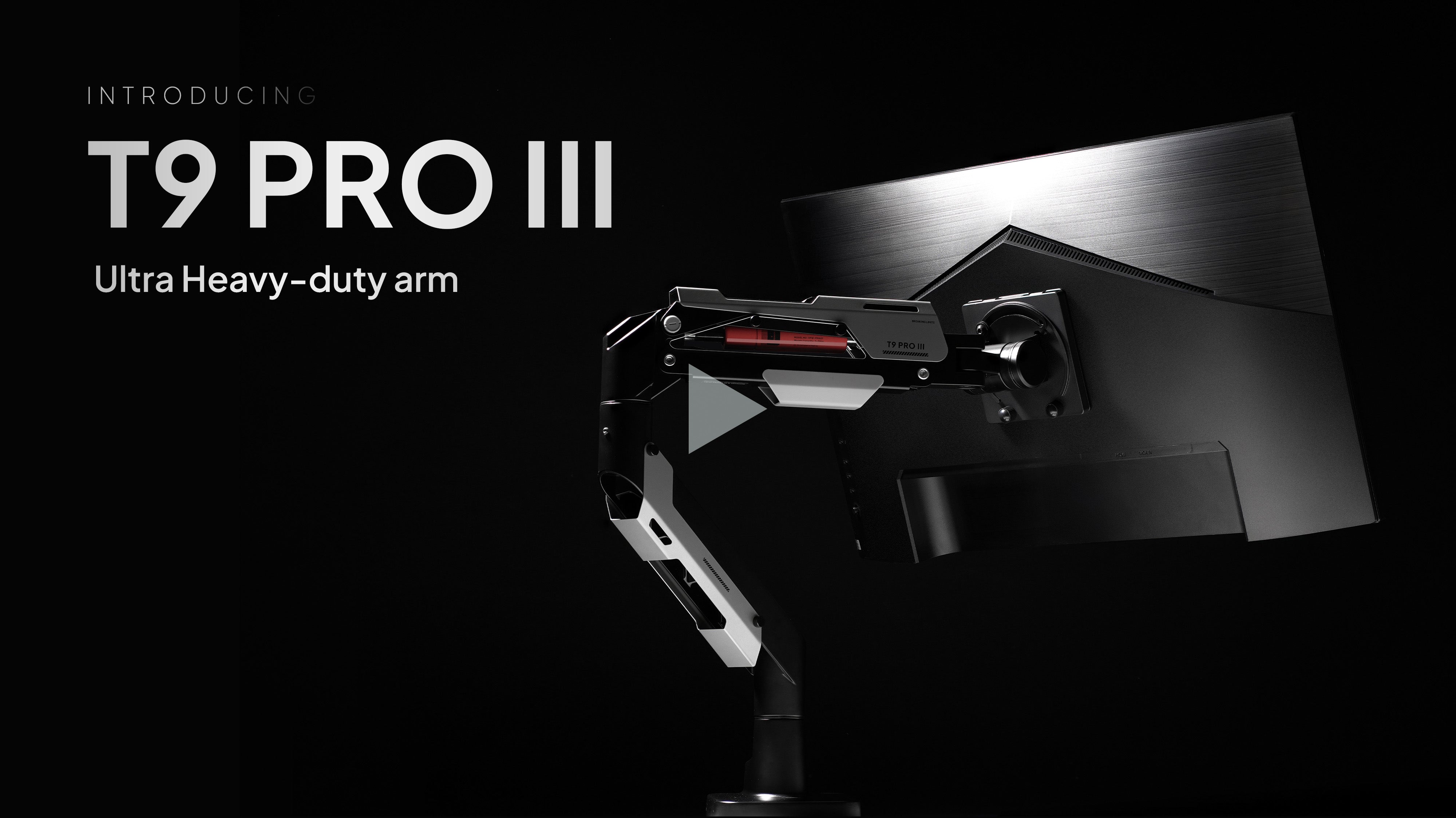 HyperWork T9 Pro III Monitor Arm
