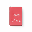 French Aesthetic Love Paris Tablet Case