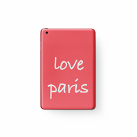 French Aesthetic Love Paris Tablet Case
