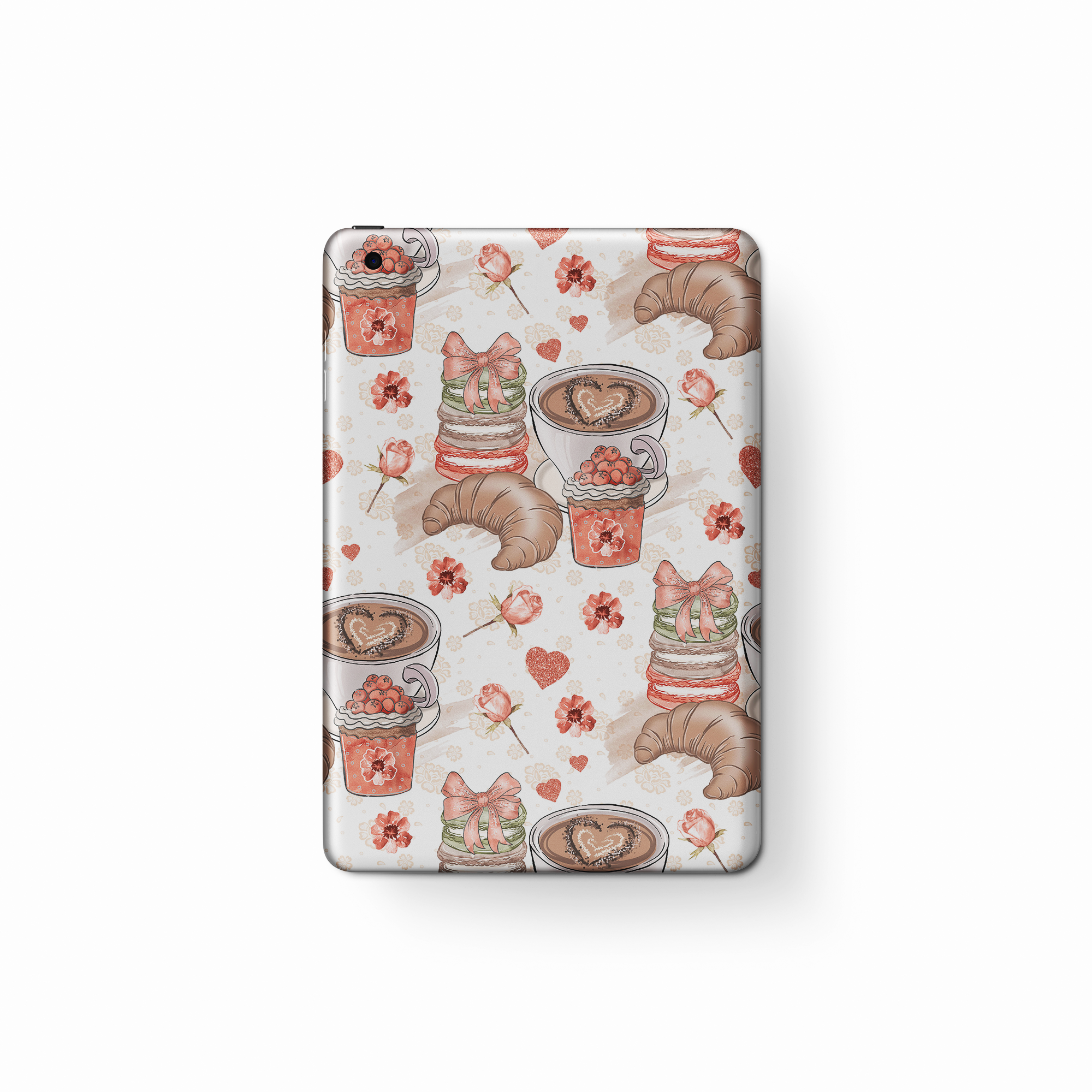 French Aesthetic Croissant Tablet Case