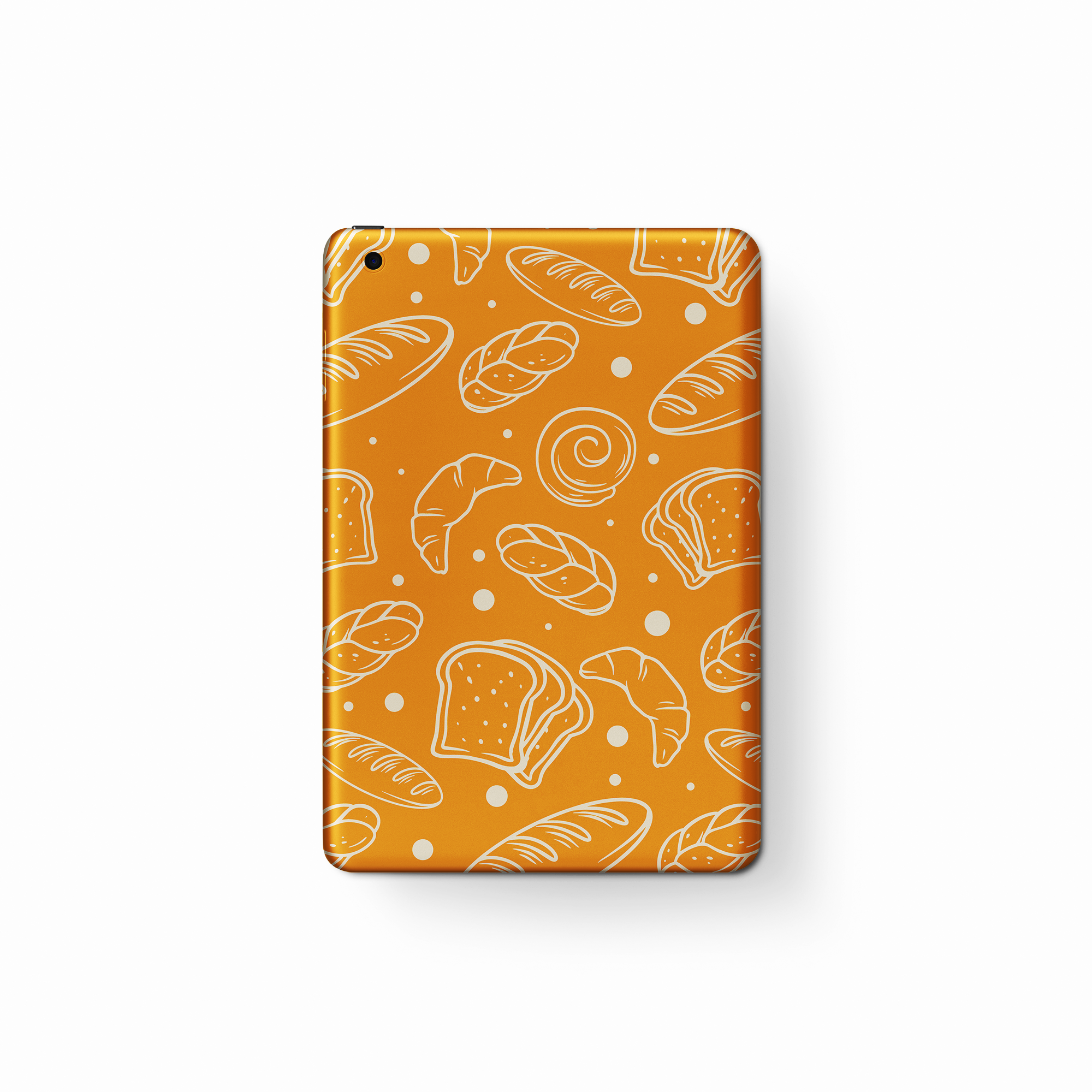 French Aesthetic Baguette Pattern Tablet Case