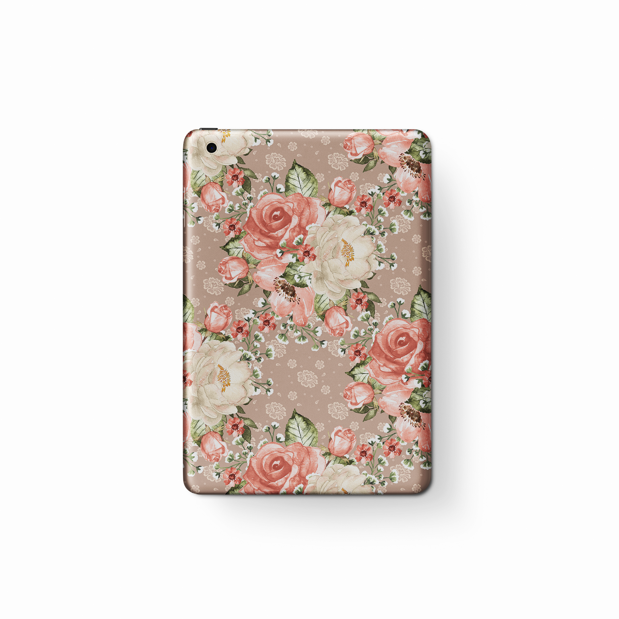 French Aesthetic Roses Tablet Case