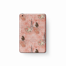 French Aesthetic Girl Stripe Tablet Case