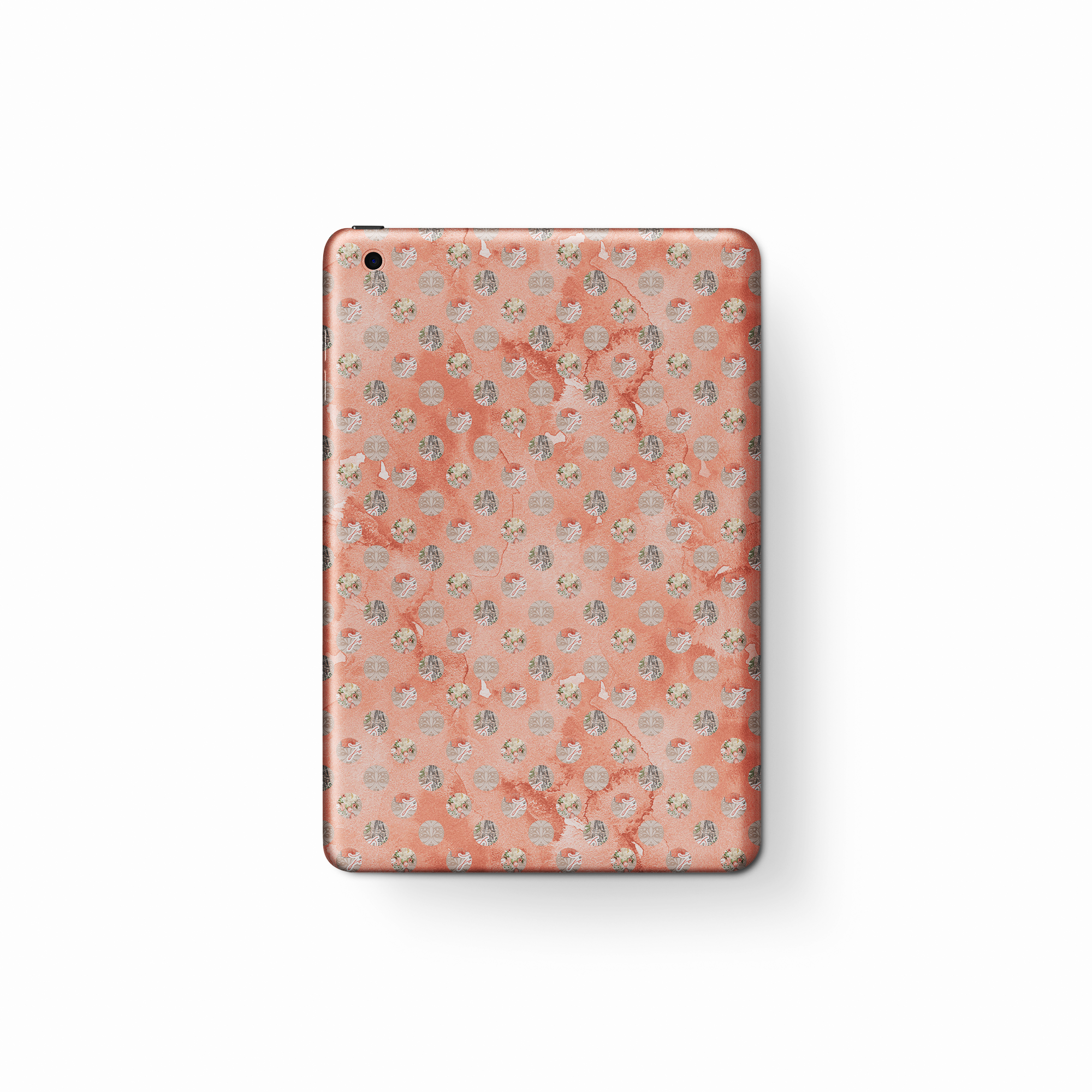 French Aesthetic Dot Pattern Tablet Case