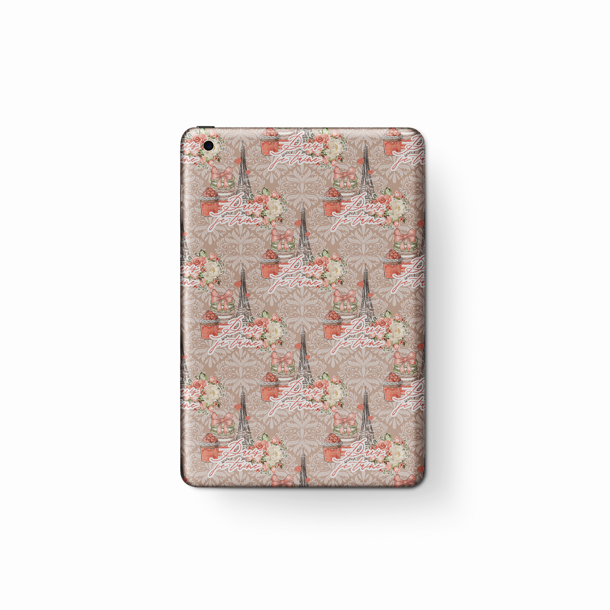 French Aesthetic Christmas Tablet Case