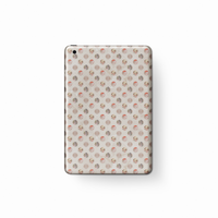 French Aesthetic Dot Pattern Tablet Case