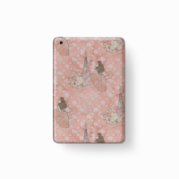 French Aesthetic Girl Tablet Case