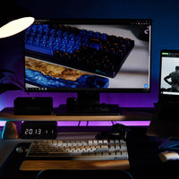 Acacia Wood Desk Shelf